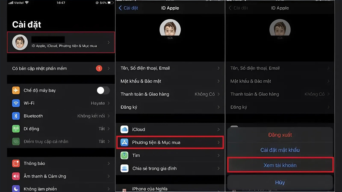 Cách chuyển vùng iPhone về Việt Nam trong Cài đặt - Bước 1 Cách chuyển vùng iPhone về Việt Nam trong Cài đặt - Bước 1