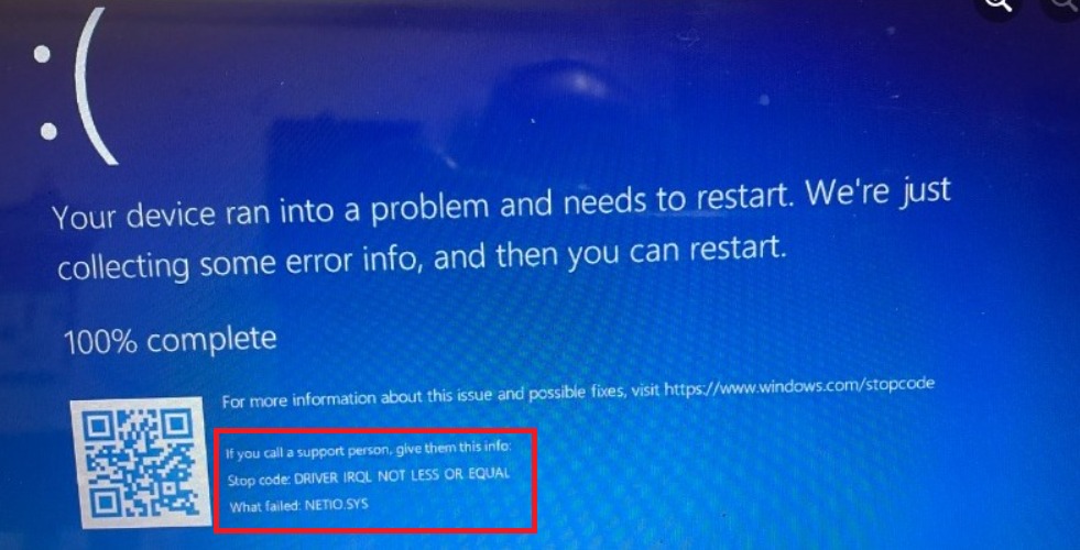 Cách sửa lỗi BSOD NETIO.SYS – DRIVER IRQL NOT LESS OR EQUAL do Adguard (100% hiệu quả)