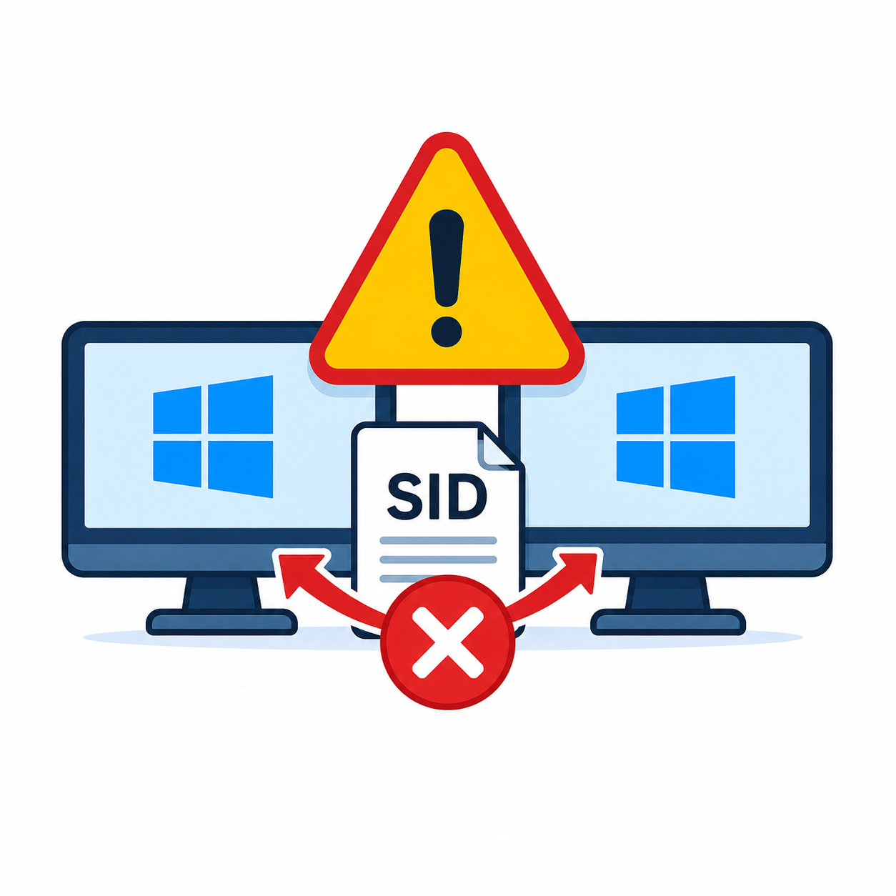 Clone Windows bị trùng SID: Nguyên nhân lỗi Share LAN và cách xử lý chuẩn bằng Sysprep